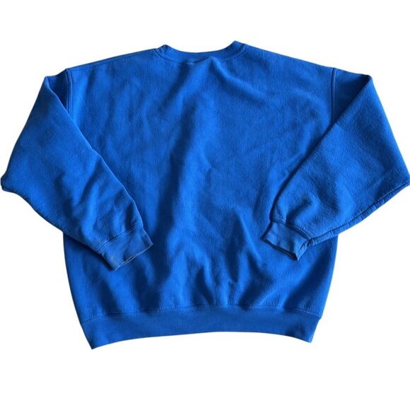 Y2K vintage Galena Pirates Illinois Blue Crewneck Graphic Sweatshirt Large - Picture 7 of 9